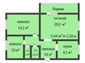 3-бөлмелі пәтер · 64 м² · 5/5 қабат, Гоголя 115, бағасы: 20.5 млн ₸ в Костанае — фото 6