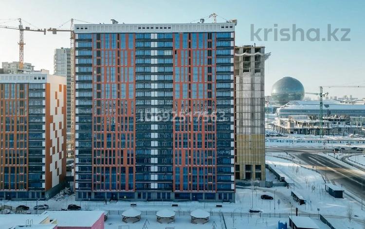 2-комнатная квартира · 58.1 м² · 7/21 этаж, Мангилик Ел 62/2 — Мангилик Ел - Ф.Онгарсынова за 32 млн ₸ в Астане, Есильский р-н — фото 2