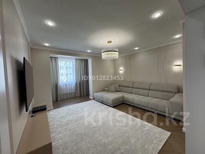 3-комнатная квартира · 100 м² · 10/15 этаж, мкр Жетысу-3 — Абая-Момышулы-Саина за 78 млн ₸ в Алматы, Ауэзовский р-н