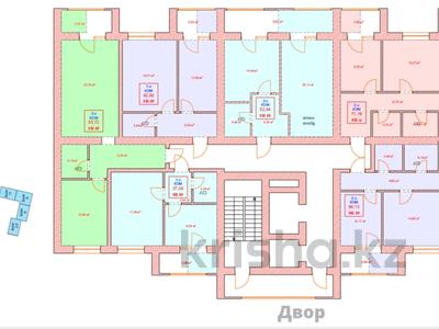 1-комнатная квартира · 42.8 м² · 4/12 этаж, Айтматова — Молдагалиева за ~ 18.2 млн 〒 в Астане, Нура р-н