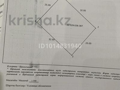 Участок · 8 соток, квартал Жулдыз новостройка 62 — Новостройка 62 за 3 млн ₸ в Шымкенте, Енбекшинский р-н