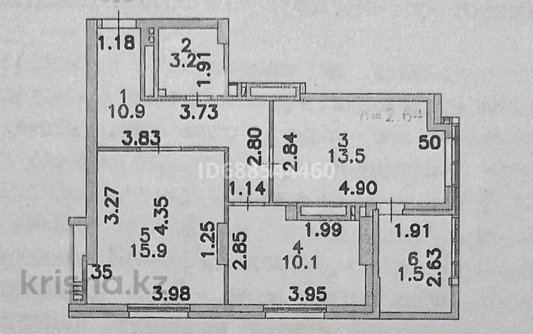 2-комнатная квартира, 56 м², 3/18 этаж, Сарайшык 5/1 за 26.9 млн 〒 в Астане, Есильский р-н — фото 16