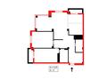 3-бөлмелі пәтер · 123.1 м² · 13/17 қабат, мкр Новый Город, ул. Ержанова, бағасы: 85 млн ₸ в Караганде, Казыбек би р-н — фото 16