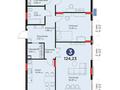 3-комнатная квартира · 123 м² · 2/9 этаж, Кунаева 5 за 150 млн ₸ в Астане, Есильский р-н — фото 8