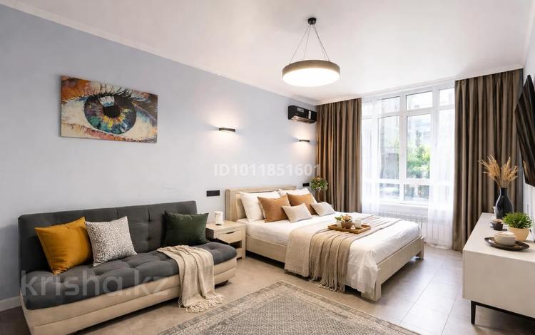 1-комнатная квартира · 55 м² · 2/12 этаж, Торекулова 95/1 за 25 000 ₸ в Алматы, Алмалинский р-н — фото 2