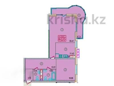 3-комнатная квартира · 100 м² · 2/12 этаж, Аскарова — Саина за 75 млн ₸ в Алматы, Ауэзовский р-н