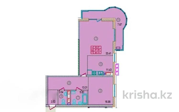 3-комнатная квартира · 100 м² · 2/12 этаж, Аскарова — Саина за 75 млн ₸ в Алматы, Ауэзовский р-н — фото 16
