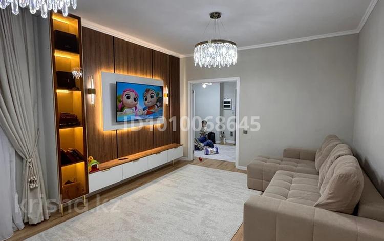 2-комнатная квартира · 66 м² · 7/10 этаж, мкр Каргалы, Кенесары хана 54/1-45 за 55 млн 〒 в Алматы, Наурызбайский р-н — фото 2