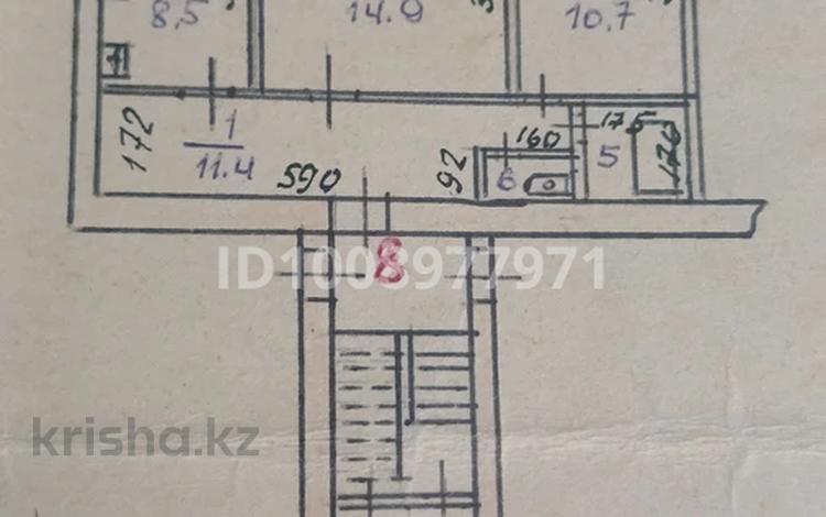 2-бөлмелі пәтер · 50 м² · 1/2 қабат, Красноармейская 30/1, бағасы: 14.4 млн ₸ в  — фото 12