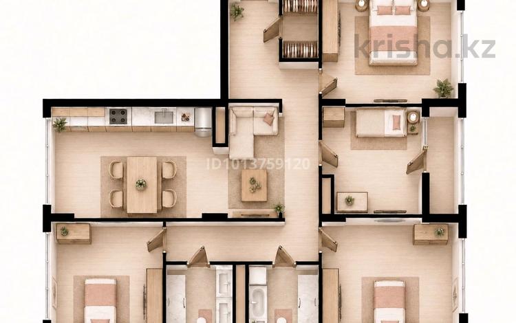5-бөлмелі пәтер · 113 м² · 9/9 қабат, Кенесары 54, бағасы: 76 млн ₸ в Астане, р-н Байконур — фото 2