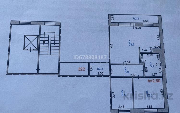 3-комнатная квартира, 64.2 м², 6/9 этаж, Чокина 31 за 25 млн 〒 в Павлодаре — фото 2