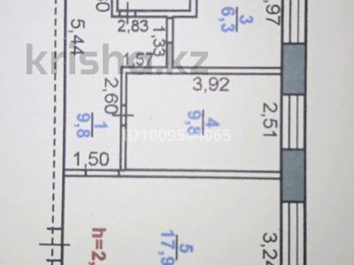 2-бөлмелі пәтер · 47.1 м² · 2/9 қабат, П.Корчагина 88, бағасы: 12.5 млн ₸ в Рудном