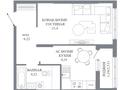 1-комнатная квартира · 36.4 м² · 2 этаж, Пересечение ул. Калдаякова и ул. Жургенова — ВЫБОР ЭТАЖА И ПЛАНИРОВКИ за ~ 20.5 млн ₸ в Астане, Сарайшык р-н — фото 2