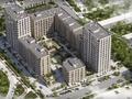 4-комнатная квартира · 102.25 м² · 2/16 этаж, Толе би 26 — Пересечение улиц Төле би и Е71 за 75 млн ₸ в Астане, Нура р-н