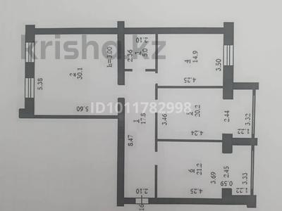 3-комнатная квартира · 109.2 м² · 4/5 этаж, мкр. Алтын орда, Саздинское лесничество 228/3 за 35 млн ₸ в Актобе