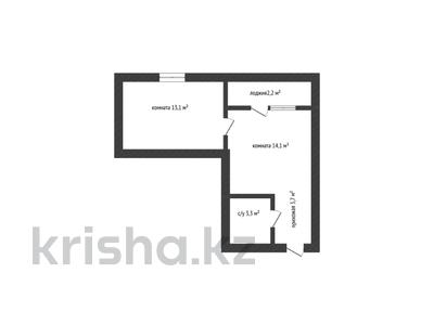 1-бөлмелі пәтер · 36.4 м² · 1/4 қабат, сатпаева 35, бағасы: 11 млн ₸ в Кокшетау
