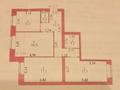3-комнатная квартира · 73 м² · 1/9 этаж, Кенен Әзірбаев 10 за 290 000 ₸ в Астане, Алматы р-н — фото 6