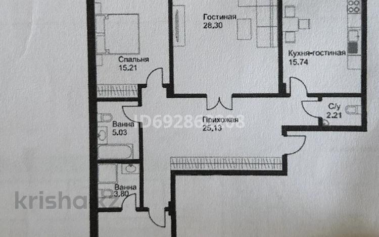 3-комнатная квартира, 112 м², 5/9 этаж, мкр Ак Шагала, 2-я улица 17-Б за ~ 47 млн 〒 в Атырау, мкр Ак Шагала — фото 2