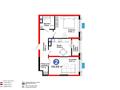 2-комнатная квартира · 60 м², Калдаякова за ~ 24.9 млн 〒 в Шымкенте, Туран р-н
