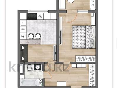 1-комнатная квартира · 43 м² · 4/4 этаж, 37 за 12 млн ₸ в 
