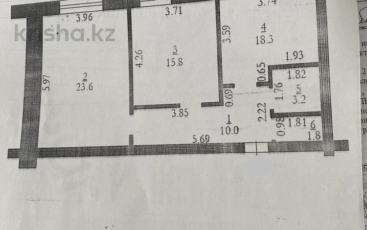 2-бөлмелі пәтер · 73 м² · 5/6 қабат, Алтын орда ш/а. 339а, бағасы: 22.2 млн ₸ в Актобе, мкр. Алтын орда — фото 2