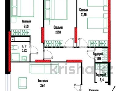 4-бөлмелі пәтер · 140 м² · 5/21 қабат, Бухар жырау 12/2, бағасы: 100 млн ₸ в Астане, Есильский р-н