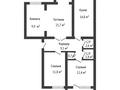 4-бөлмелі пәтер · 84.4 м² · 4/5 қабат, Азаттык 75, бағасы: 35 млн ₸ в Атырау — фото 33