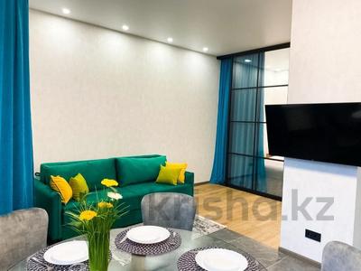 1-комнатная квартира, 55 м², 2 этаж посуточно, Наркескен 1 за 18 000 〒 в Астане, Есильский р-н