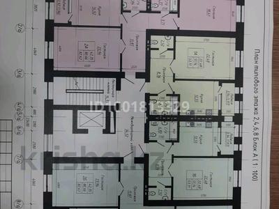 1-бөлмелі пәтер · 53.5 м² · 3/9 қабат, мкр 12 15д — Находится возле Макдональдса - новостройка, бағасы: 30 млн ₸ в Актобе