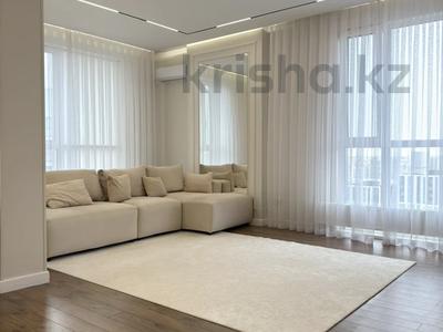 3-комнатная квартира · 95.5 м² · 21/22 этаж, Туран 39а за 105 млн ₸ в Астане, Нура р-н