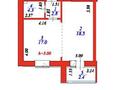 1-бөлмелі пәтер · 45 м² · 11/12 қабат, Айтматова 45 — Кургальжинское шоссе, Казгю, бағасы: 21.5 млн ₸ в Астане, Есильский р-н — фото 2