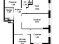 3-комнатная квартира · 70 м² · 19/22 этаж, Роза Бағланова 6/1 — Төле би за 44.5 млн ₸ в Астане, Нура р-н — фото 5