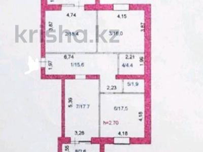 3-комнатная квартира, 97.3 м², 8/9 этаж, Васильковский 18/2у за ~ 26.3 млн 〒 в Кокшетау