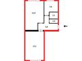 2-комнатная квартира, 48 м², 5/5 этаж, 3 мкр-н за 8 млн 〒 в Абае — фото 5