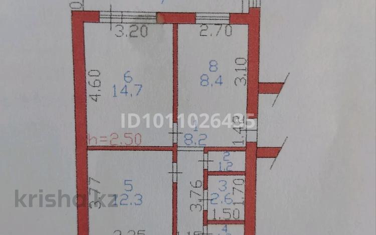 2-комнатная квартира · 50 м² · 14/14 этаж, Ауэзова 3 — Район ТД Авеню за 17 млн ₸ в Семее — фото 9