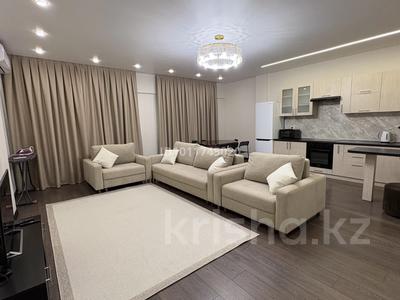 2-комнатная квартира · 78 м² · 12/17 этаж, Жарокова 137/1 — Жарокова Мынбаева за 28 000 ₸ в Алматы, Бостандыкский р-н
