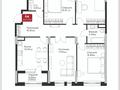 4-комнатная квартира · 104 м² · 7/12 этаж, Е-36 6 — G блок за 75 млн ₸ в Астане, Нура р-н — фото 2