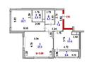 2-комнатная квартира · 78 м² · 12/15 этаж, Турар Рыскулов 3 за 81 млн ₸ в Астане, Есильский р-н