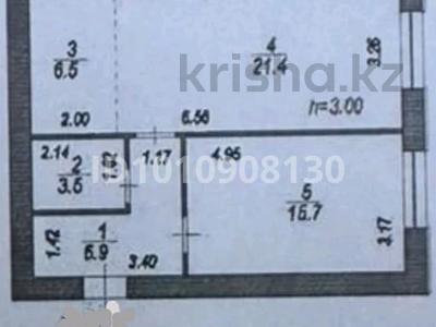2-бөлмелі пәтер · 58 м² · 4/12 қабат, ​Улица Шамши Калдаяков, 46 46, бағасы: 21.5 млн ₸ в Астане, Сарайшык р-н