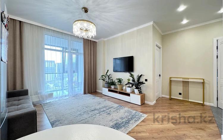 2-комнатная квартира · 50 м² · 8/9 этаж, Туран 43Б за 57 млн ₸ в Астане, Нура р-н — фото 2