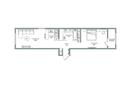 2-комнатная квартира · 49.7 м² · 9/9 этаж, мкр Ботакоз 5 — Рыскулова-Хо Ши Мин, район Алматы Арены за 36 млн ₸ в Алатауский р-н