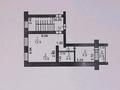 2-комнатная квартира, 43.2 м², 6/6 этаж, Садовая 71А — Садовая Баумана за 16.5 млн 〒 в Костанае