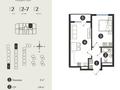 1-бөлмелі пәтер · 46.5 м² · 7/7 қабат, Естай 39/3, бағасы: 23.7 млн ₸ в  — фото 8