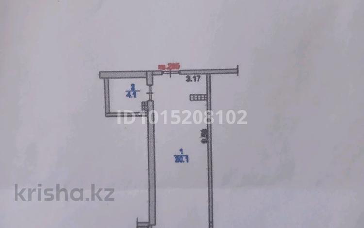 1-комнатная квартира · 34 м² · 5/10 этаж, Утеген батыра 7/9г за 25 млн ₸ в Алматы, Ауэзовский р-н — фото 2