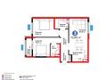 3-комнатная квартира · 73 м², ​Тамерлановское шоссе за 32.9 млн ₸ в Шымкенте, Туран р-н