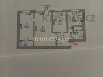 3-комнатная квартира · 56 м² · 5/5 этаж, 2 мкр 36 за 9 млн ₸ в Степногорске