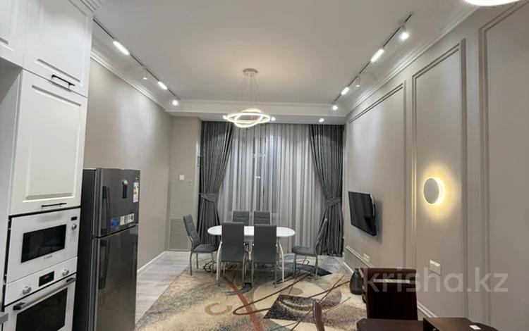 3-комнатная квартира · 110 м² · 1/7 этаж, мкр Мирас, Мкр. Мирас 157 за 650 000 ₸ в Алматы, Бостандыкский р-н — фото 2