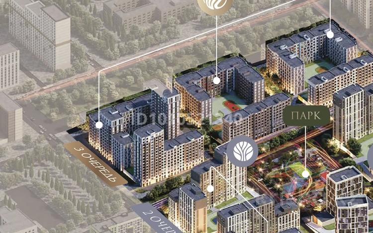 2-бөлмелі пәтер · 57 м² · 15/17 қабат, Е 908 24, бағасы: 32 млн ₸ в Астане — фото 2