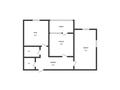 2-комнатная квартира · 66.4 м² · 2/6 этаж, Киевская 7\2 за 33 млн ₸ в Костанае — фото 7