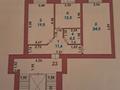 2-бөлмелі пәтер · 72.6 м² · 6/9 қабат, Нұрсая ш/а., Т. Жумагалиева 10, бағасы: 34 млн ₸ в Атырау, мкр Нурсая — фото 15